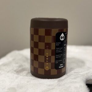 Hydrojug Can Cooler 12 oz | AUTUMN CHECKERS NWT